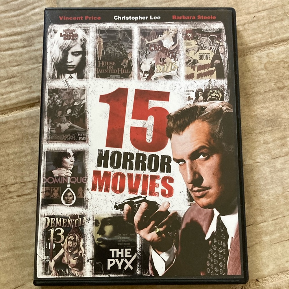 15 Horror Movies DVD Collection